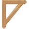 Ekena Millwork Traditional Arts & Crafts Rough Sawn Bracket, Western Red Cedar, 4"W x 26"D x 30"H BKT04X26X30TRA03RWR - alternate 4